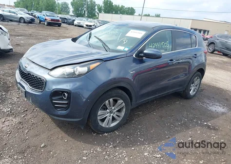 2017 Kia Sportage Lx из США, поврежденный, VIN KNDPMCAC3H7280643
